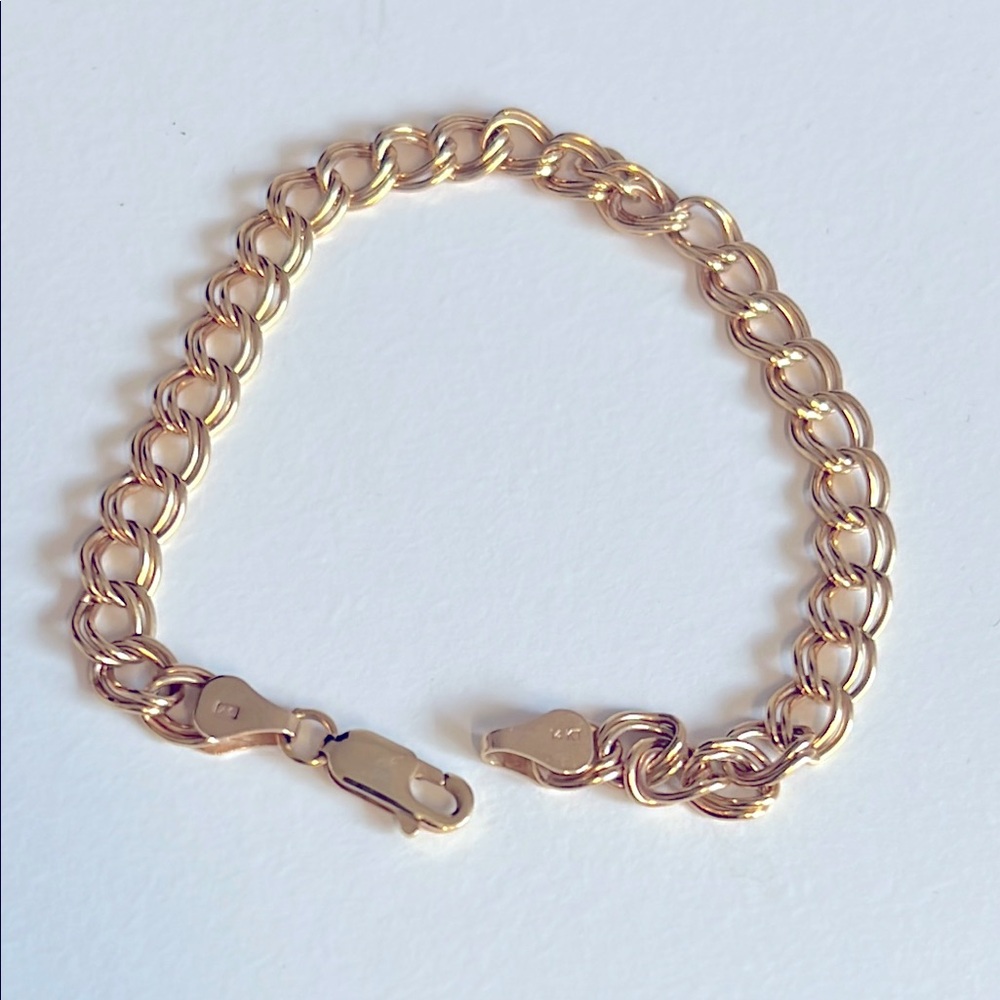 14 karat gold charm Bracelet